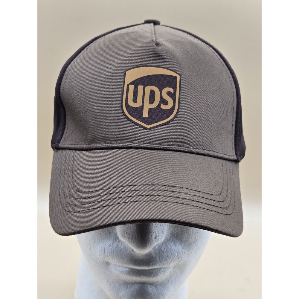 UPS Hat Cap Brown Wearguard Classic Work‎ Uniform Employee Front Logo
